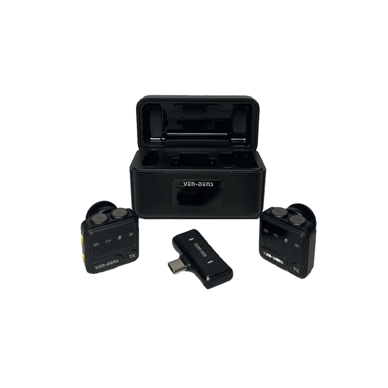 میکروفن یقه ای ون دنز مدل VD-MIC017 با درگاه اتصال تایپ سی