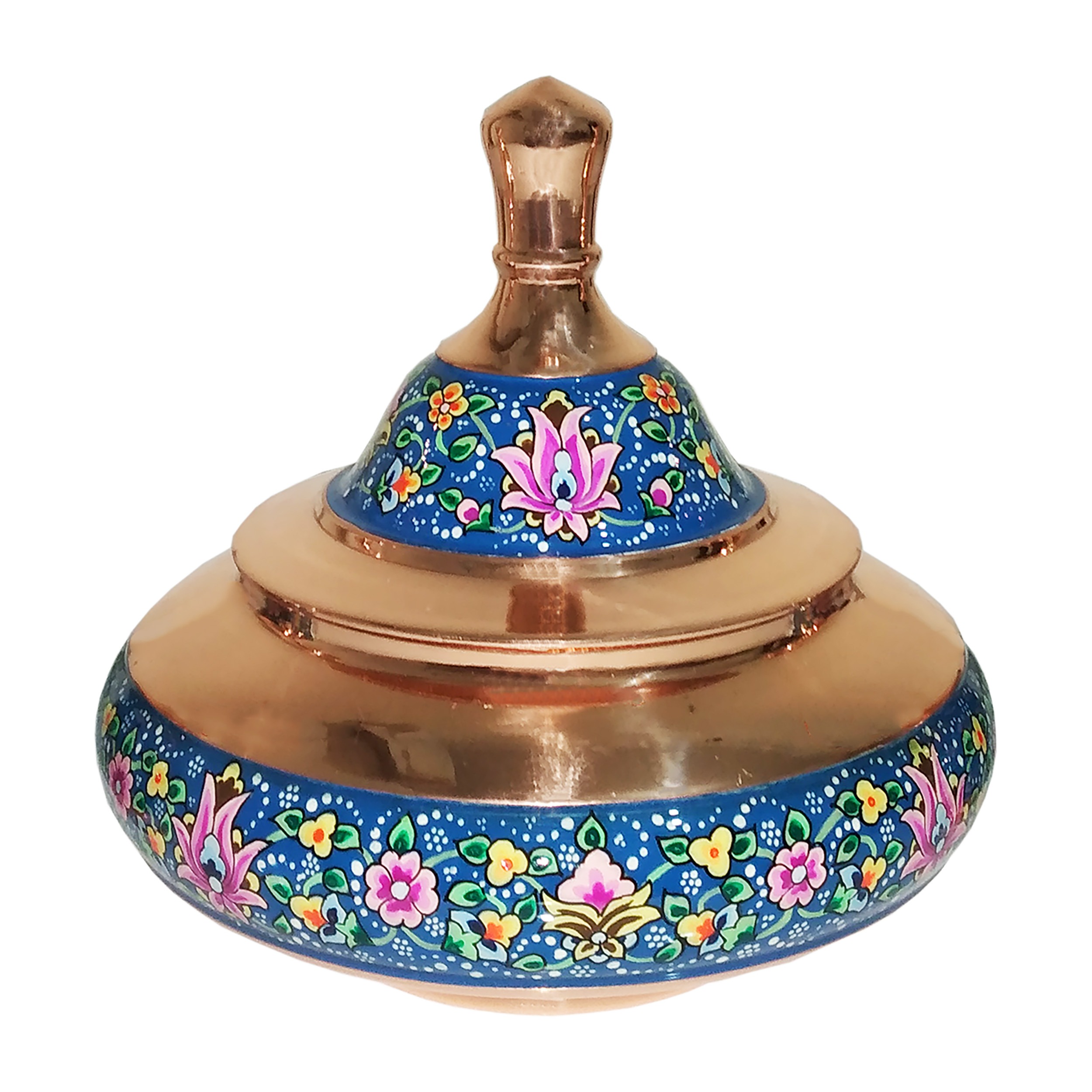 شکلات خوری مسی مدل بشقاب پرنده کدCHB02