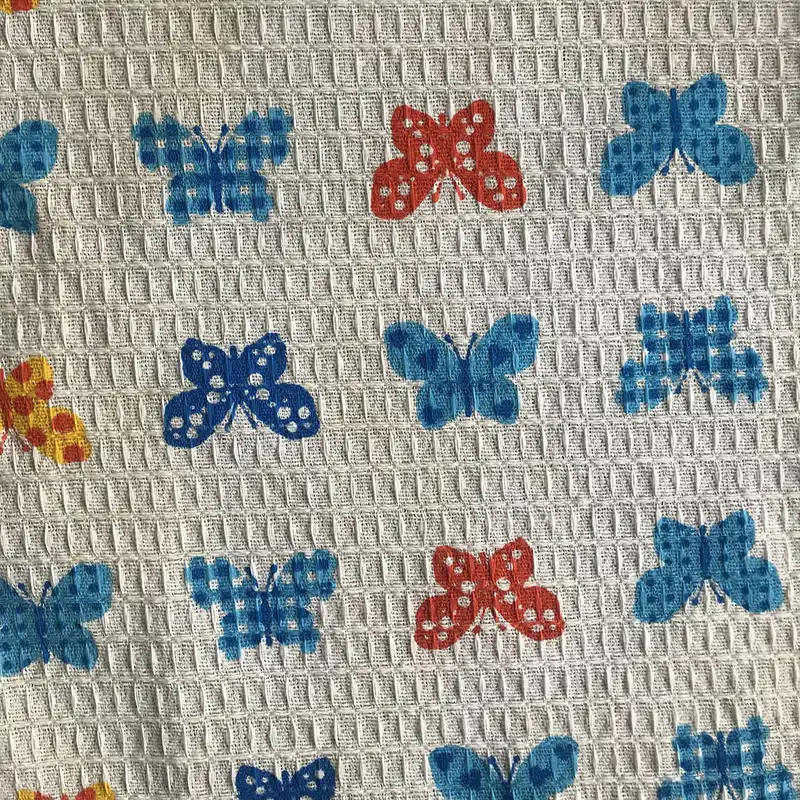 پارچه آشپزخانه مدل پروانه های رنگی کد 2A