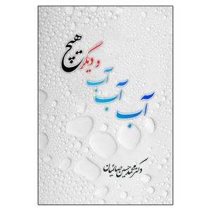  کتاب آب و دیگر هیچ اثر محمد حسین صائمیان انتشارات امید سخن