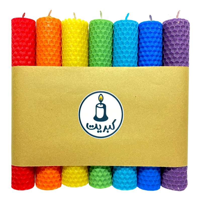 شمع کبریت مدل هفت چاکراه 01 بسته 7عددی