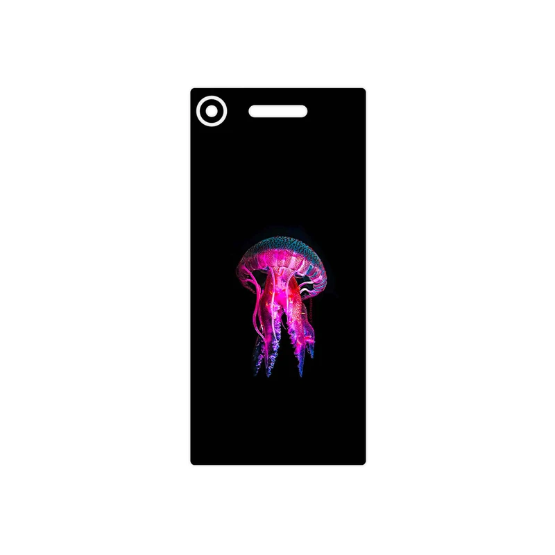 برچسب پوششی ماهوت مدل jellyfish مناسب برای گوشی موبایل سونی Xperia XZ1