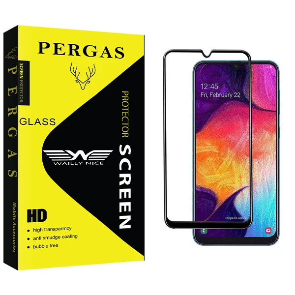 محافظ صفحه نمایش وایلی نایس مدل Pergas Glass مناسب برای گوشی موبایل سامسونگ Galaxy A70