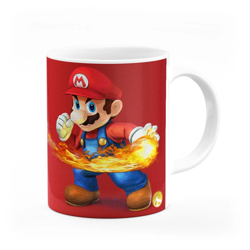 ماگ هومرو طرح انیمیشن ماریو مدل MG4285