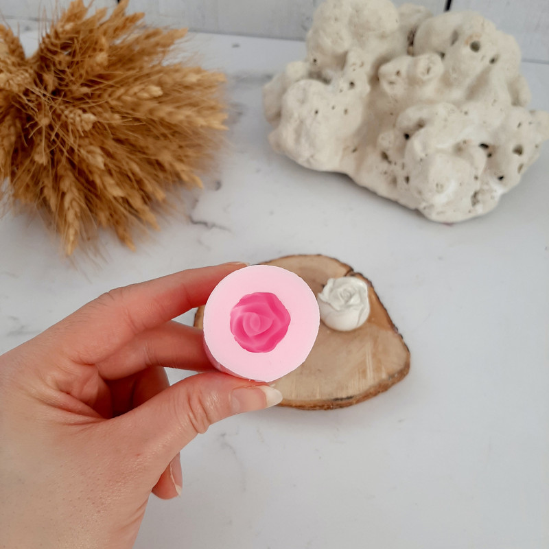 قالب شمع مدل رز وارمری