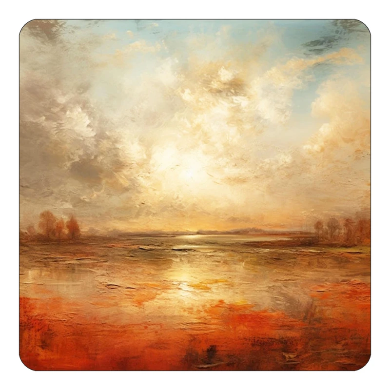 مگنت کاکتی طرح نقاشی رنگ روغن مدل mp72049