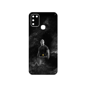 MAHOOT Dwayne Johnson Cover Sticker for Infinix Hot 10 Play