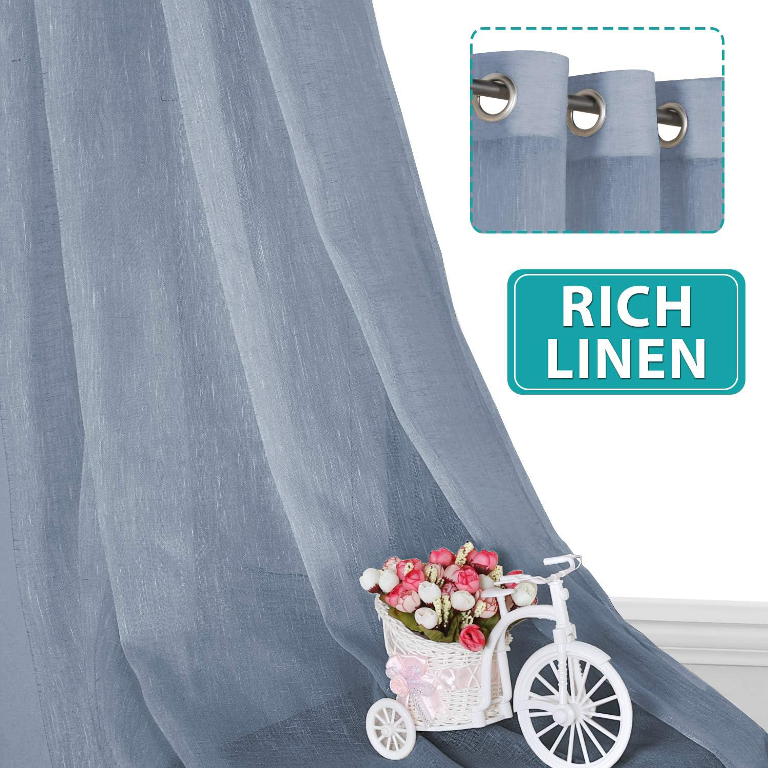 پرده مدل حریر نازلی سایز 180x250 سانتی متر