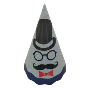 کلاه تولد طرح شعبده باز سیبیل دار