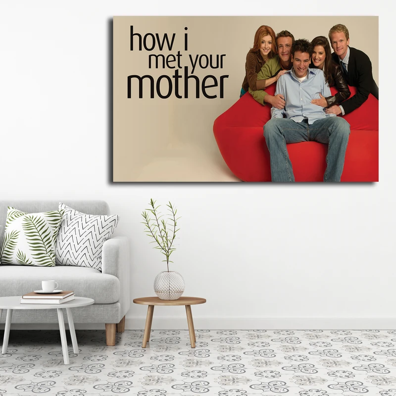 تابلو شاسی مدل how i met your mather کد 2