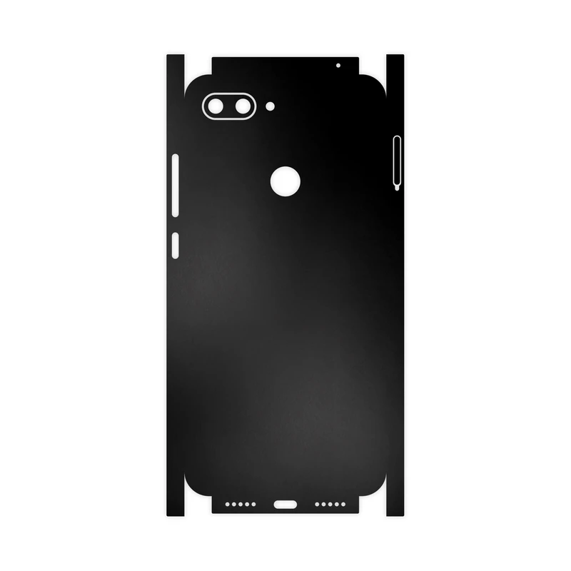برچسب پوششی ماهوت مدل Black-Matte-FullSkin مناسب برای گوشی موبایل شیائومی MI 8 Lite