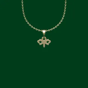 گردنبند طلا 18 عیار زنانه مدوپد مدل هندسی کد FF2-1-1083