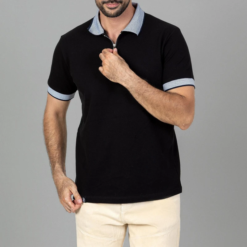 پولوشرت آستین کوتاه مردانه باینت مدل 821-3