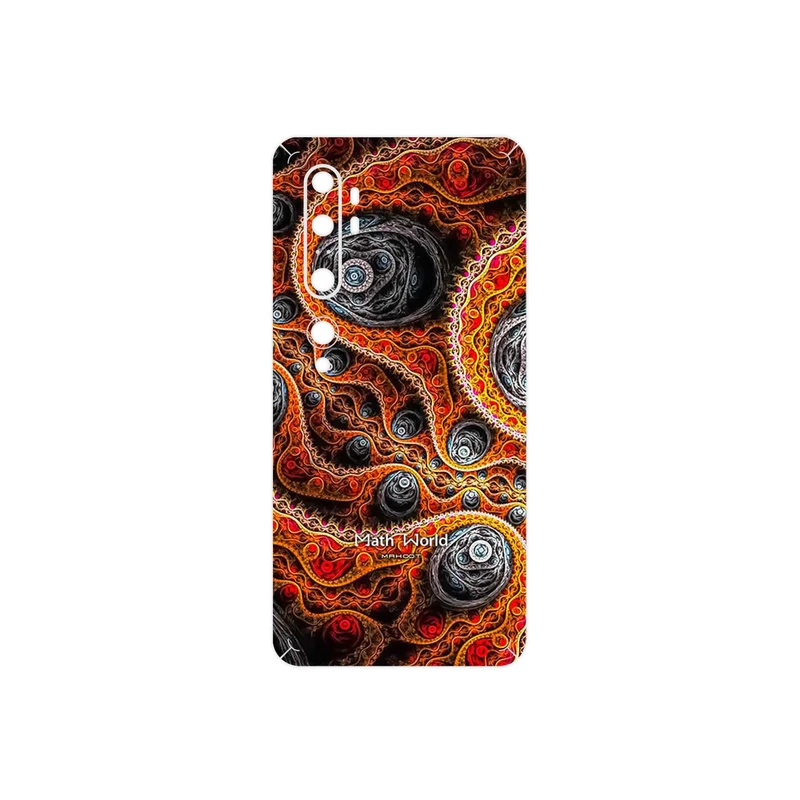 برچسب پوششی ماهوت مدل Mathematical Geometric Shape 7 مناسب برای گوشی موبایل شیائومی Mi Note 10