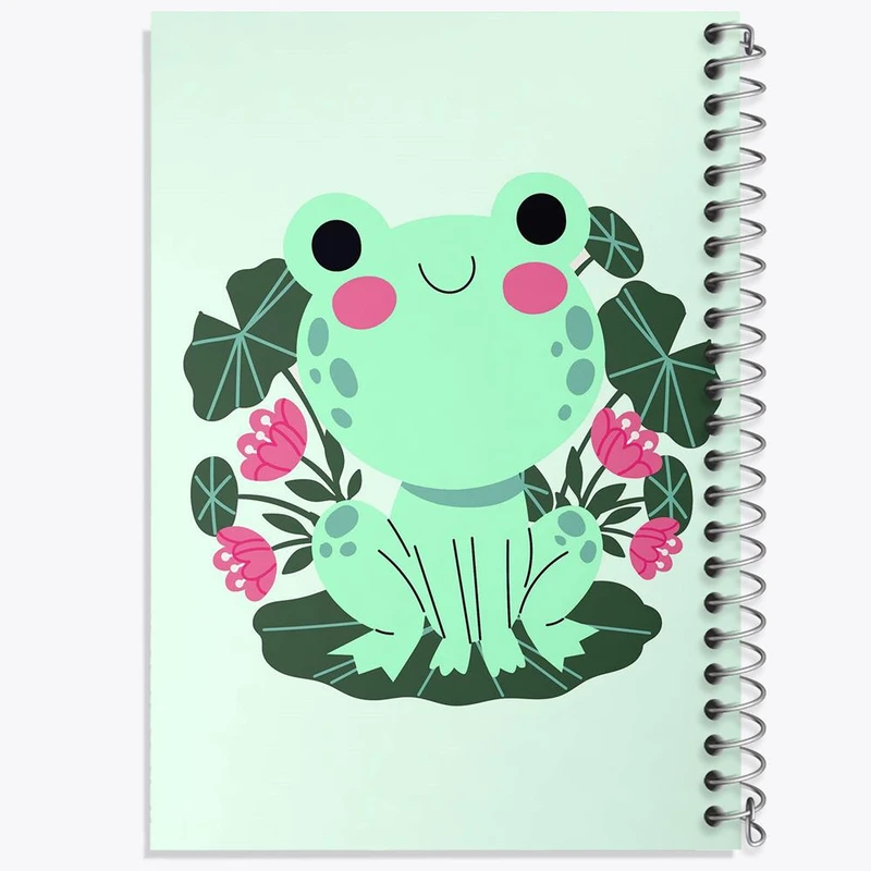 دفتر نقاشی 50 برگ خندالو مدل قورباغه کد 29170