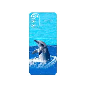 MAHOOT Dolphin Cover Sticker for Motorola Moto E32s