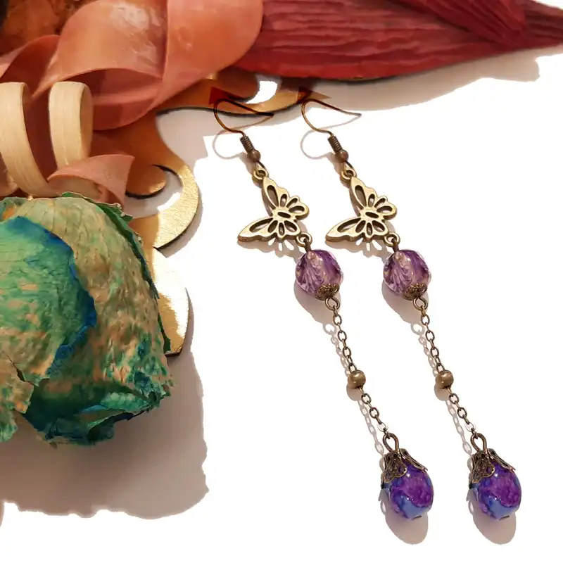 گوشواره زنانه مدل E0109-A