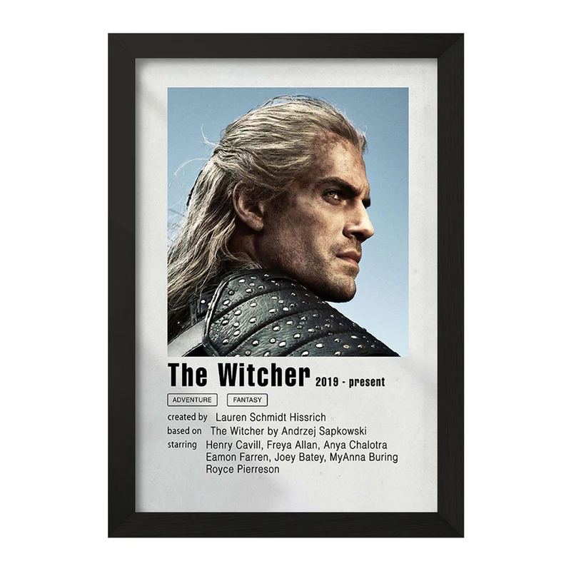 تابلو خندالو مدل ویچر (The Witcher) کد F11295