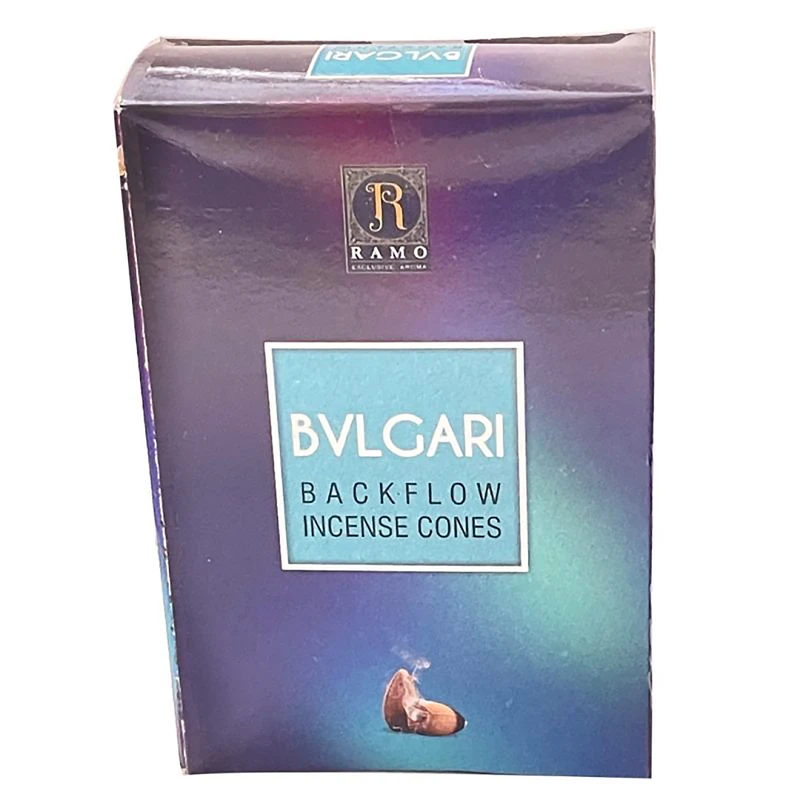 عود رامو مدل آبشاری طرح BVLGARI بسته 10 عددی