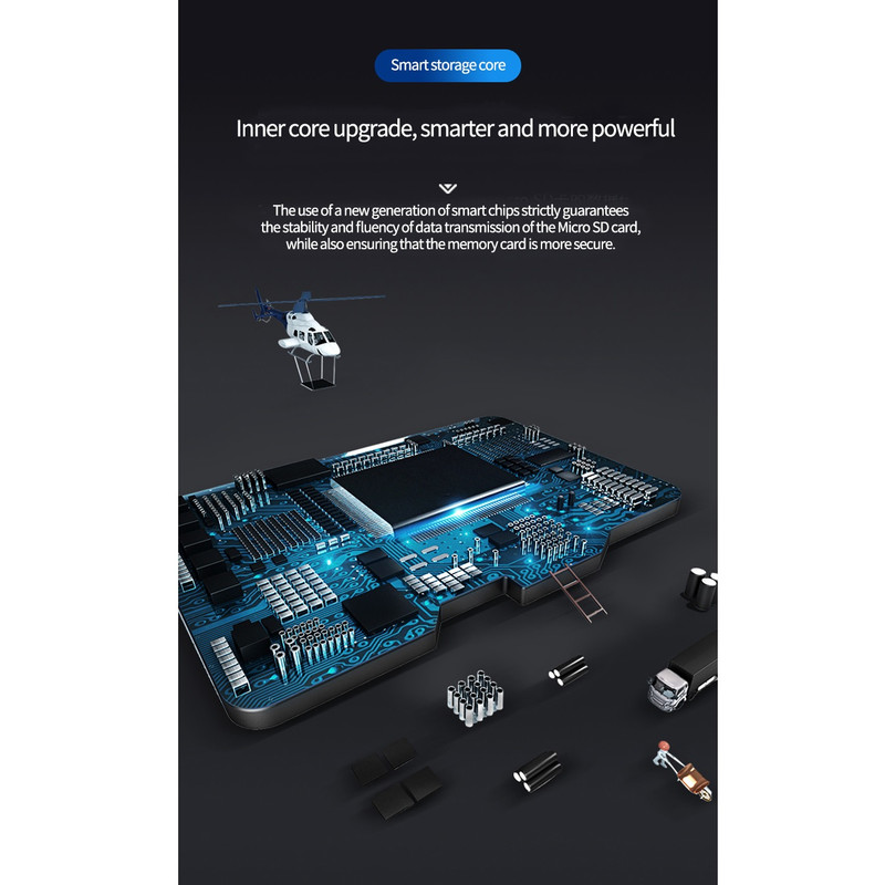کارت حافظه microSDXC اولترا مدل A1 کلاس 10 استاندارد UHS-I سرعت 100MBps ظرفیت 2 ترابایت