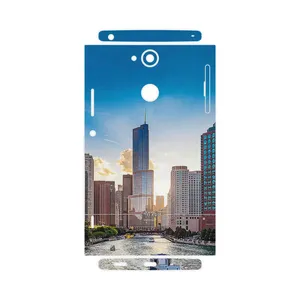 MAHOOT City of Chicago-FullSkin Cover Sticker for Sony Xperia XA2