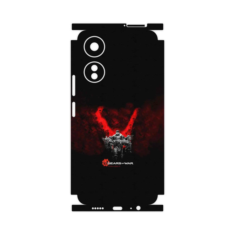 برچسب پوششی ماهوت مدل GEARS_OF_WAR-FullSkin مناسب برای گوشی موبایل آنر X5 Plus