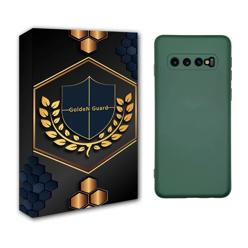 کاور گلدن گارد مدل سیلیکونی مناسب برای گوشی موبایل سامسونگ Galaxy S10