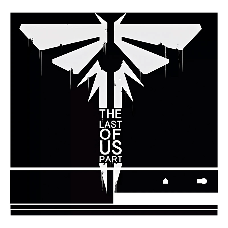 برچسب پلی استیشن 3 فت توییجین وموییجین مدل last of us 04 مجموعه 5عددی