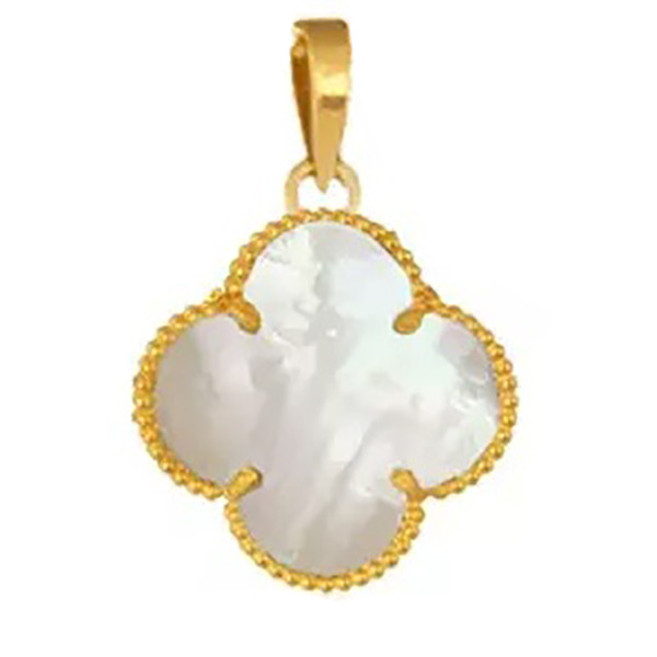 آویز گردنبند طلا 18 عیار زنانه دوست خوب مدل ونکلیف dk793