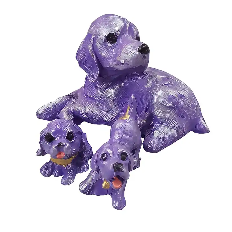 مجسمه مدل سگ کد B3 مجموعه 3 عددی