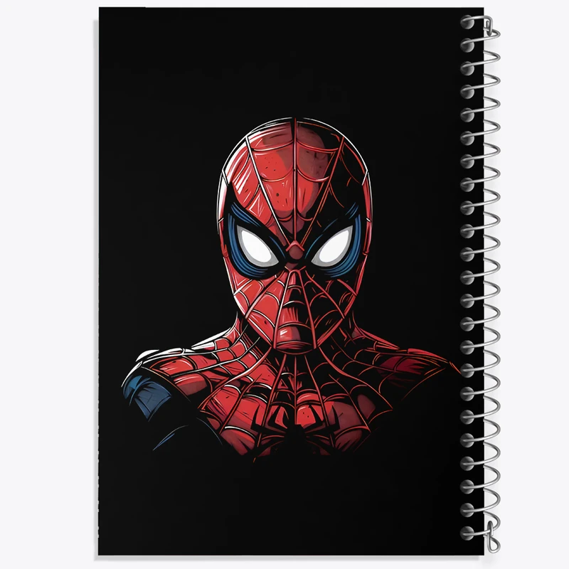 دفتر شطرنجی 50 برگ خندالو طرح مرد عنکبوتی (Spider Man) کد N5968