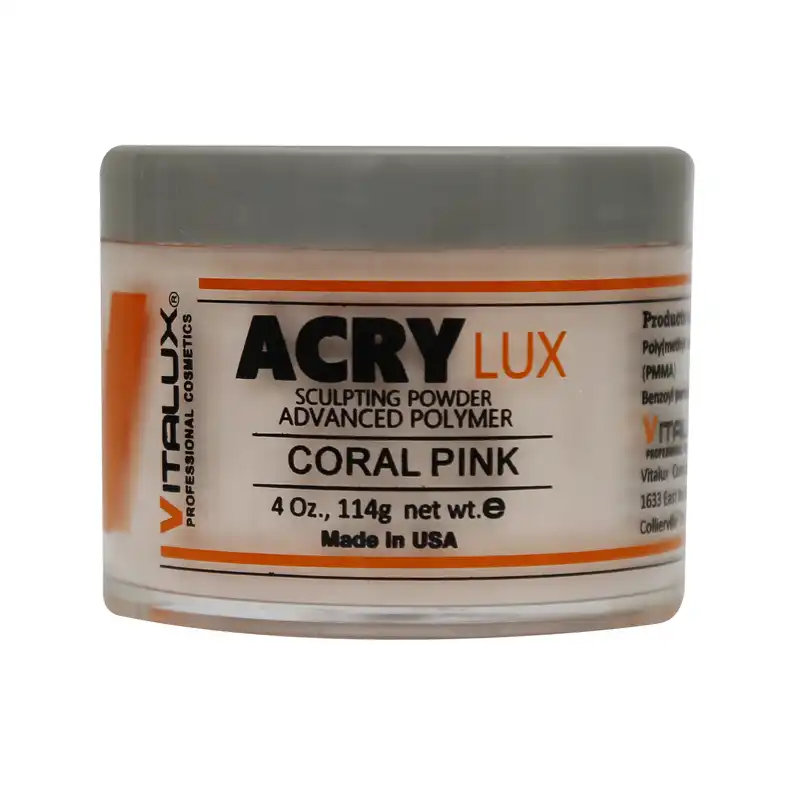 پودر کاشت ناخن ویتا لوکس مدل CORAL-P وزن 114 گرم