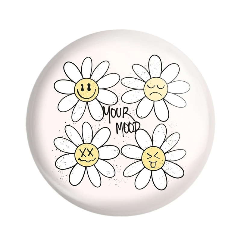 مگنت خندالو مدل گل بابونه کد 29525