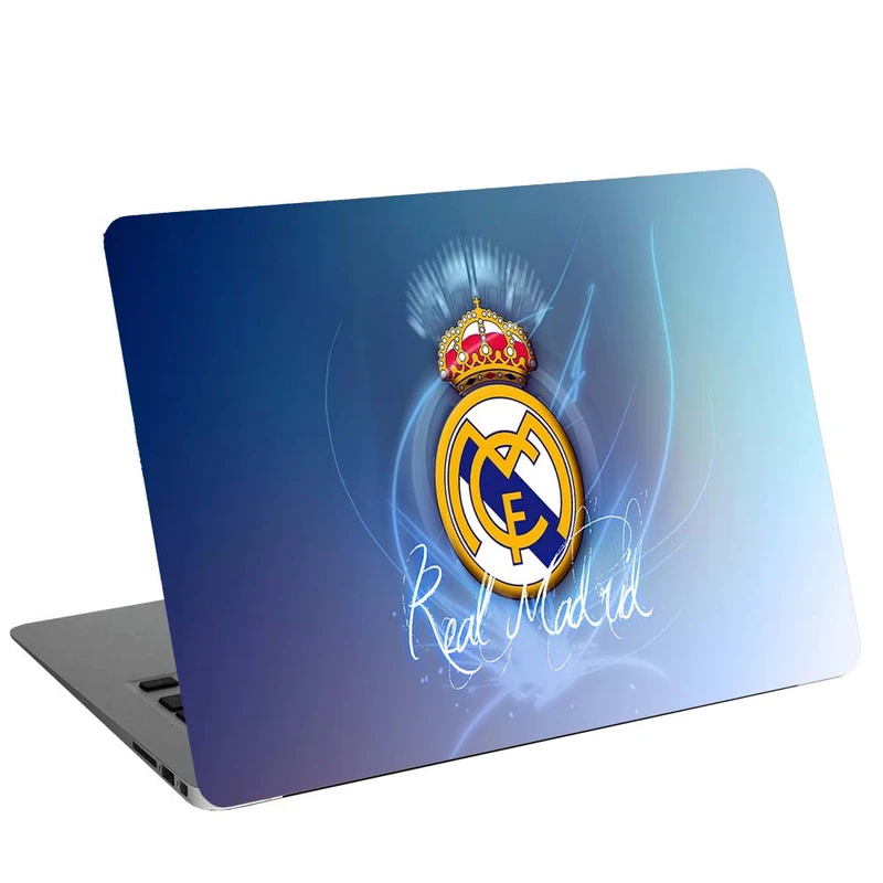 استیکر لپ تاپ طرح Real Madrid کد G-2813 مناسب برای لپ تاپ 15.6 اینچ 