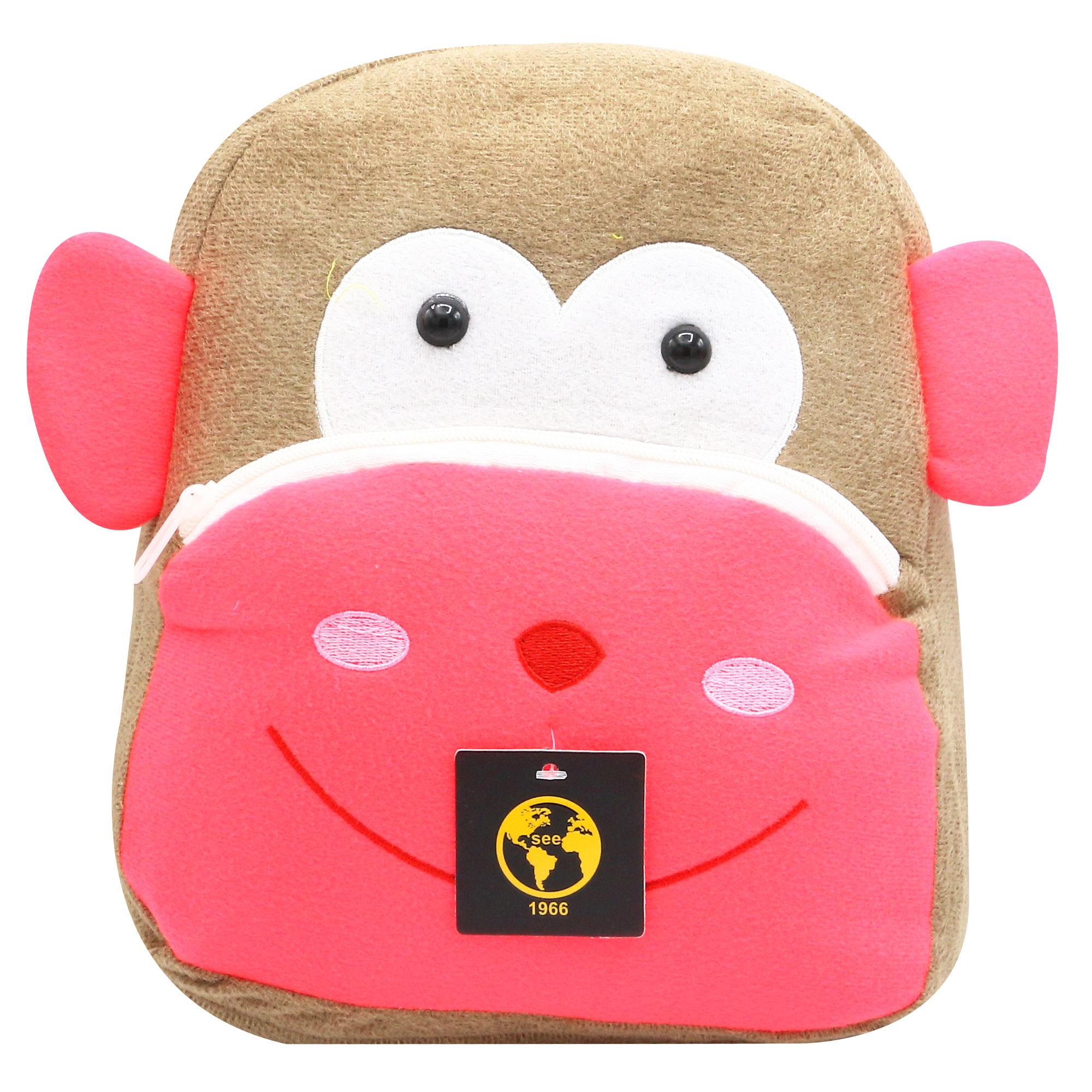 کوله پشتی کودک سیی مدل میمون کد 1387.15