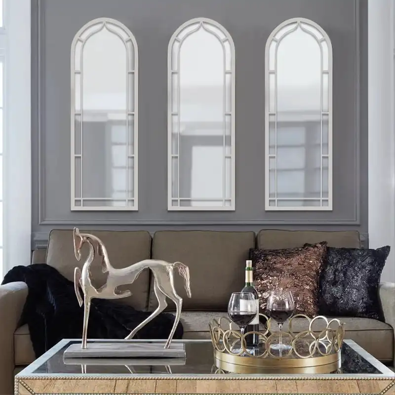 آینه الف مدل نیم قد طرح قاصدک مجموعه 3 عددی