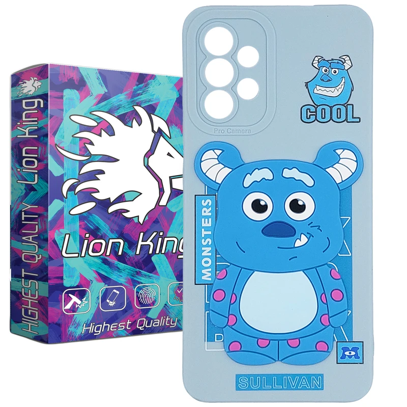 کاور لاین کینگ مدل سالیوان برجسته مناسب برای گوشی موبایل سامسونگ Galaxy A32 4G