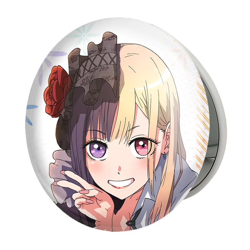 آینه جیبی خندالو طرح کیتاگاوا انیمه مای درس آپ دارلینگ مدل تاشو کد 23870 