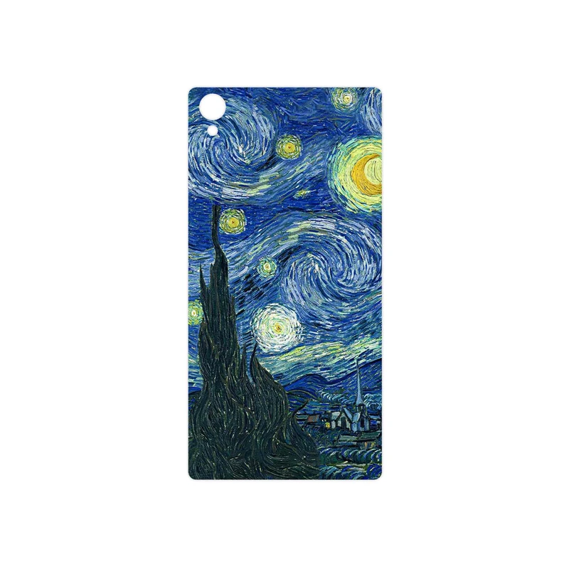 برچسب پوششی ماهوت مدل The Starry Night of van Gogh مناسب برای گوشی موبایل سونی Xperia Z1