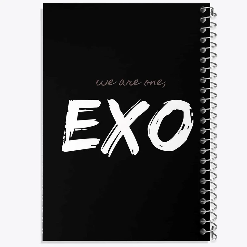دفتر لیست خرید 50 برگ خندالو طرح گروه اکسو EXO کد 13654