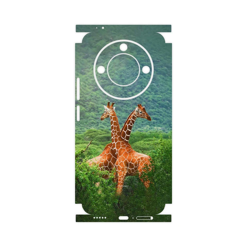 برچسب پوششی ماهوت مدل Giraffe-FullSkin مناسب برای گوشی موبایل آنر X9c Smart