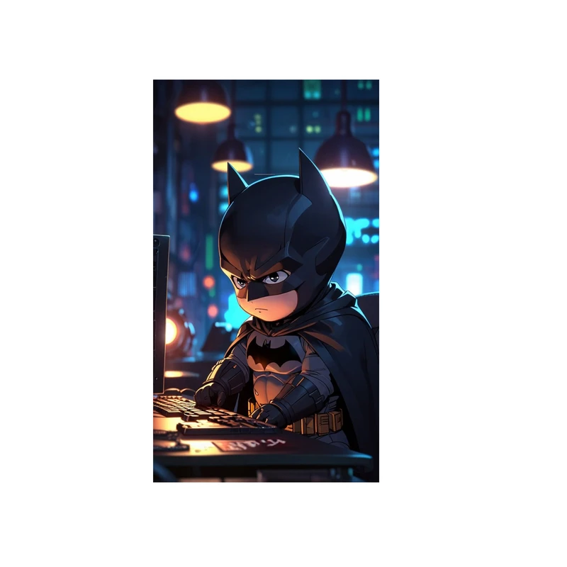 استیکر لپ تاپ و موبایل مدل سریال طرح فیلم بتمن کد 2577