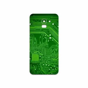 MAHOOT Green Printed Circuit Board Cover Sticker for Samsung Galaxy J6