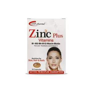 کپسول زینک پلاس اس تی پی فارما بسته 30 عددی