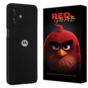 RED GHAB RSIL Cover Suitable For Motorola Moto G54