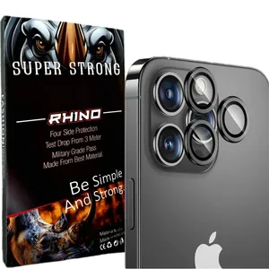 محافظ لنز دوربین راینو مدل رینگ پلاس مناسب برای گوشی موبایل اپل IPhone 16 Pro Max