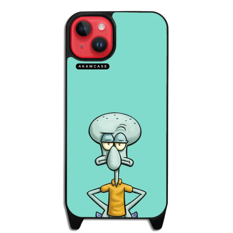 کاور آکام مدل AMC-WLA14PLUS-SPONGE BOB14 مناسب برای گوشی موبایل اپل iPhone 14 Plus