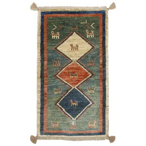 گبه دستباف یک متری سی پرشیا کد 171594