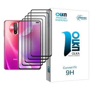 Cooling Olka Glass MIX004 Screen Protector For Xiaomi Poco X2 Pack Of 4