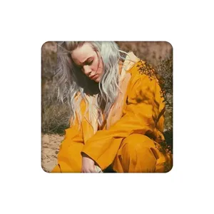 زیرلیوانی طرح Billie Eilish کد 6397925